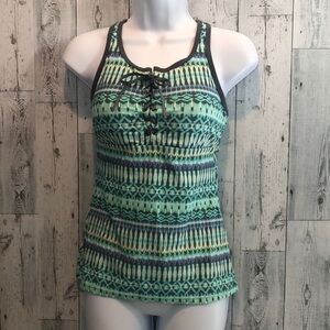 Free Country Tankini Swimsuit Top Small
